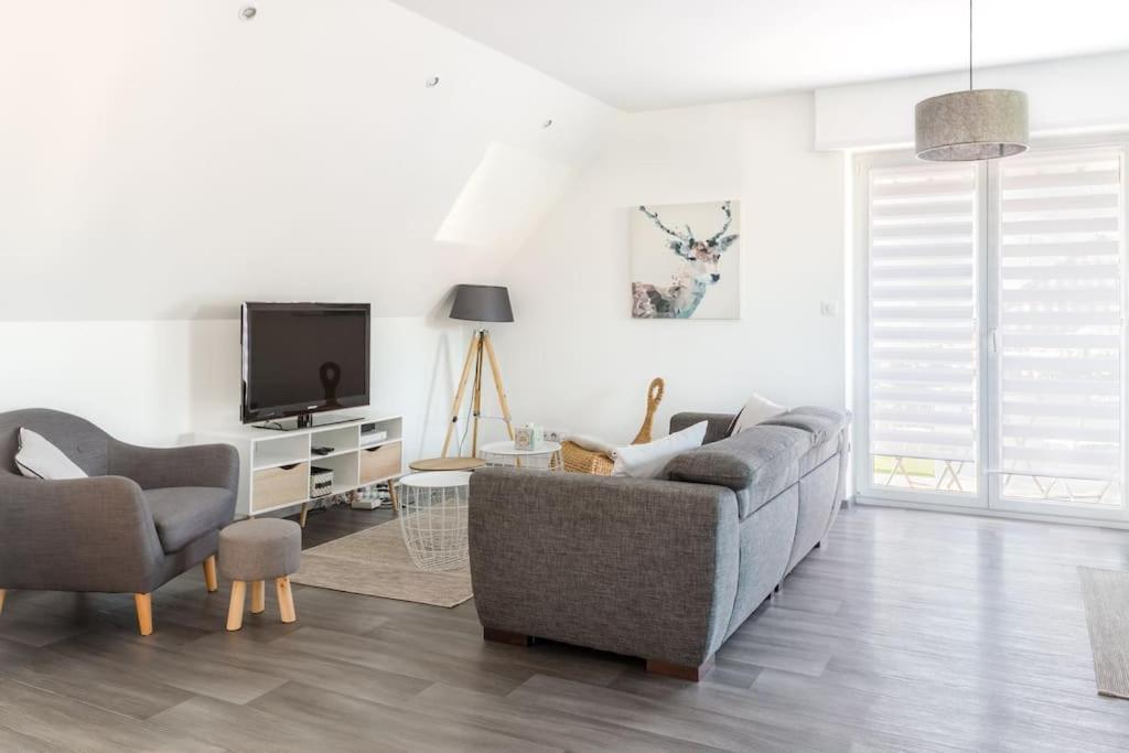 Appartement Climatise 70 M2, Proximite De Colmar Sainte-Croix-en-Plaine Kültér fotó